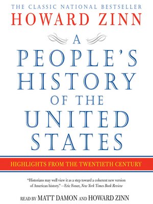 cover image of A People's History of the United States